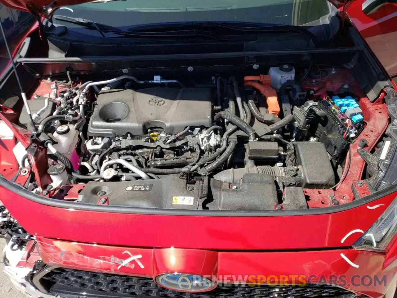 11 Photograph of a damaged car JTMEB3FV9ND108878 TOYOTA RAV4 2022