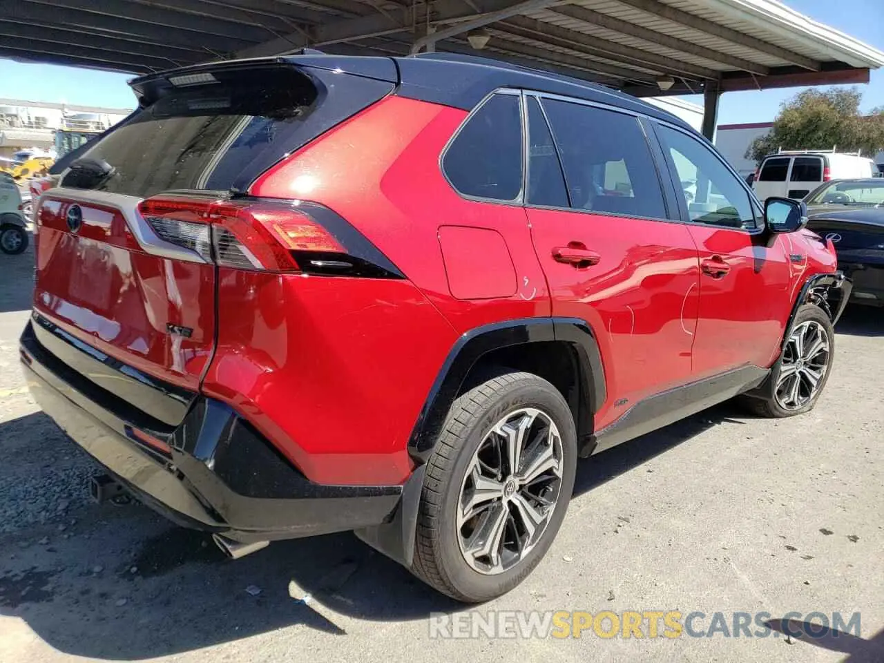 3 Photograph of a damaged car JTMEB3FV9ND108878 TOYOTA RAV4 2022