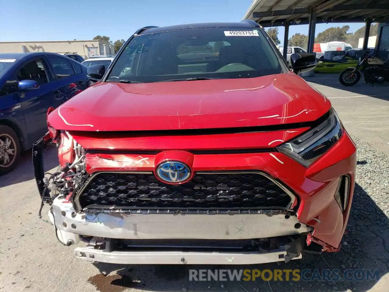5 Photograph of a damaged car JTMEB3FV9ND108878 TOYOTA RAV4 2022