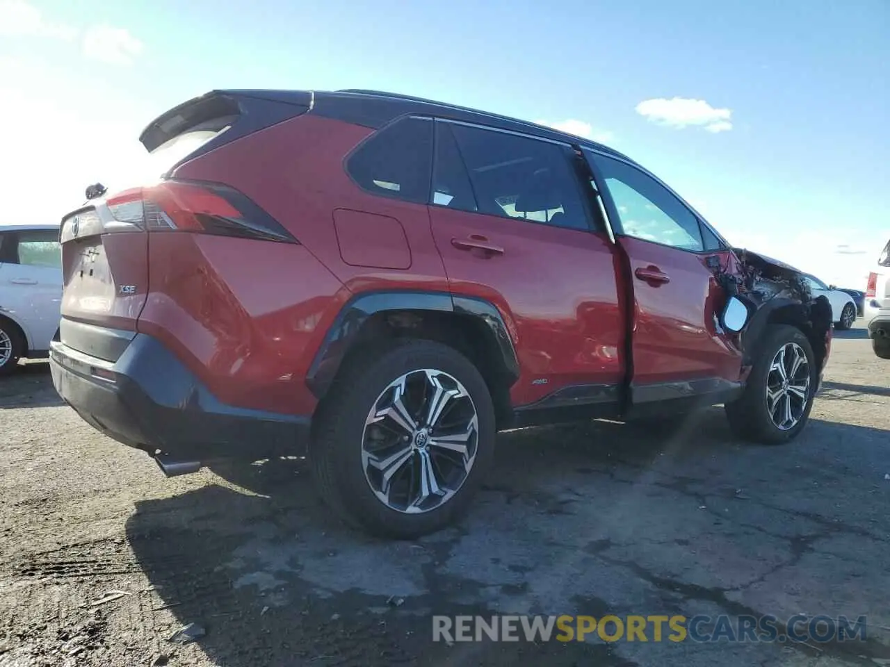 3 Фотография поврежденного автомобиля JTMEB3FVXND104547 TOYOTA RAV4 2022