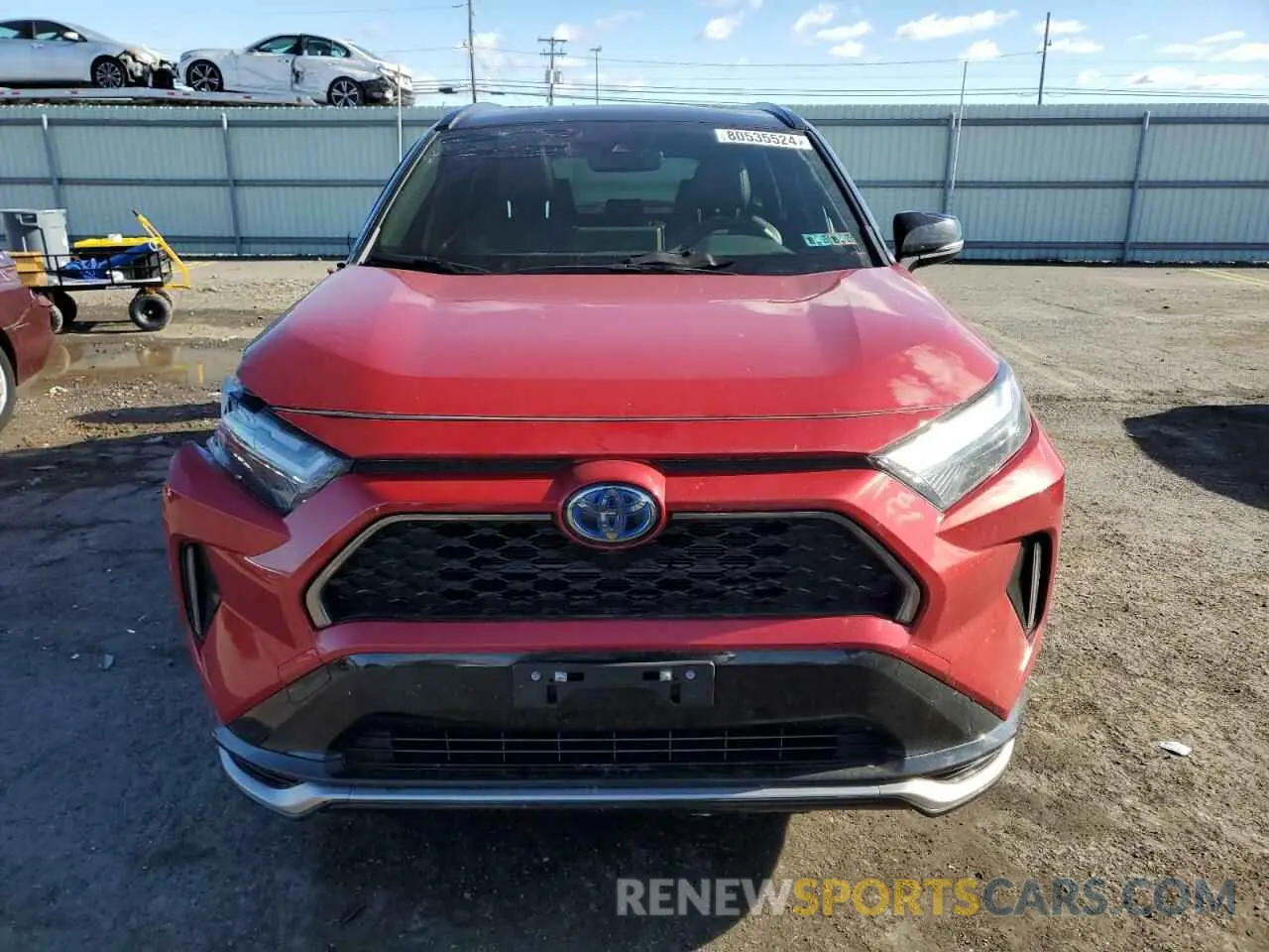 5 Фотография поврежденного автомобиля JTMEB3FVXND104547 TOYOTA RAV4 2022