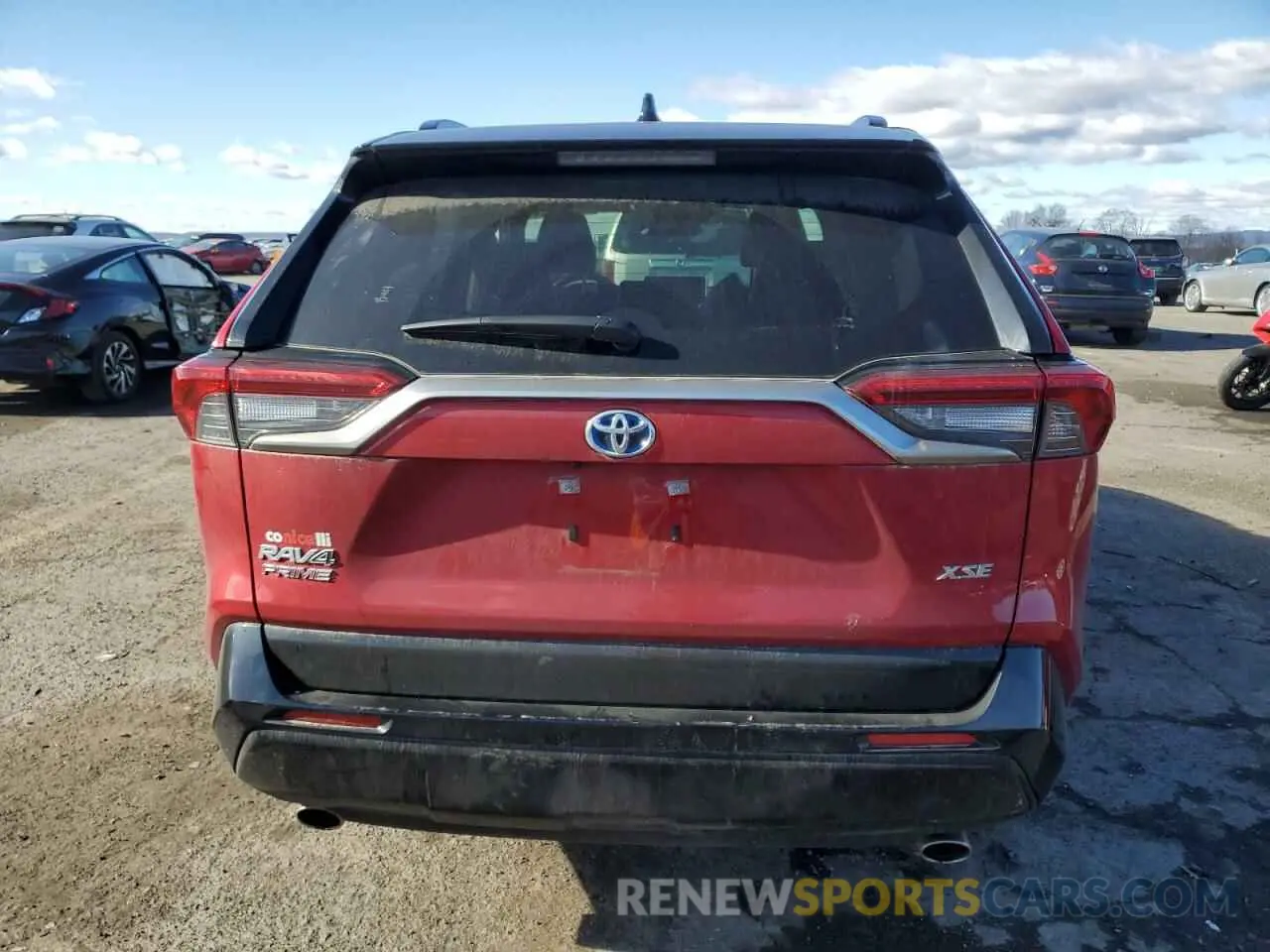 6 Фотография поврежденного автомобиля JTMEB3FVXND104547 TOYOTA RAV4 2022