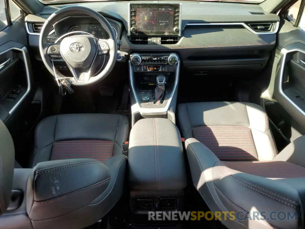 8 Фотография поврежденного автомобиля JTMEB3FVXND104547 TOYOTA RAV4 2022