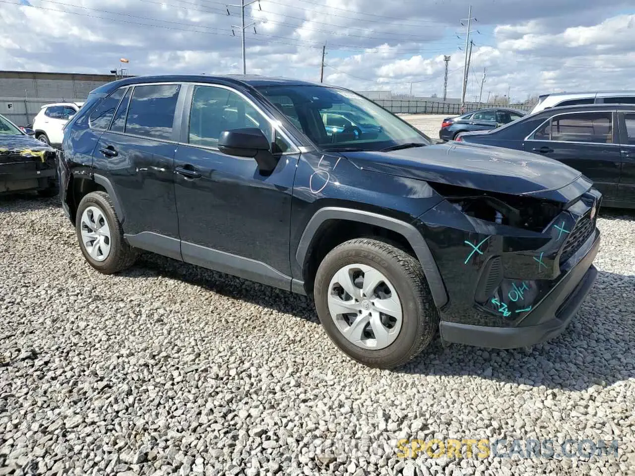 4 Photograph of a damaged car JTMF1RFV7ND089340 TOYOTA RAV4 2022