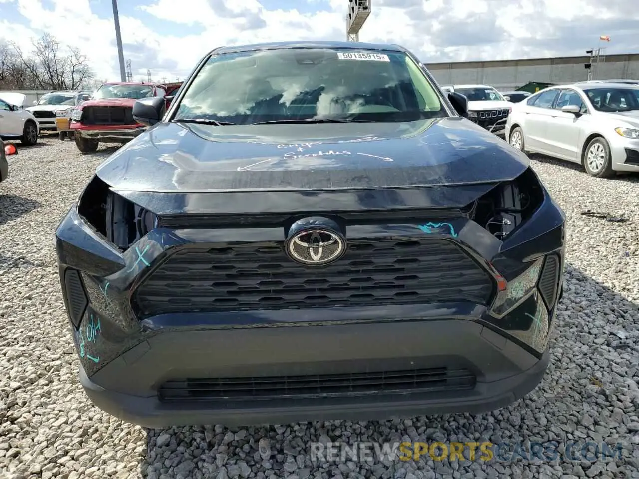 5 Photograph of a damaged car JTMF1RFV7ND089340 TOYOTA RAV4 2022