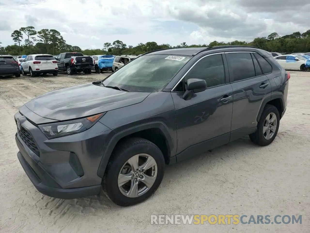 1 Photograph of a damaged car JTMLWRFV0ND141525 TOYOTA RAV4 2022