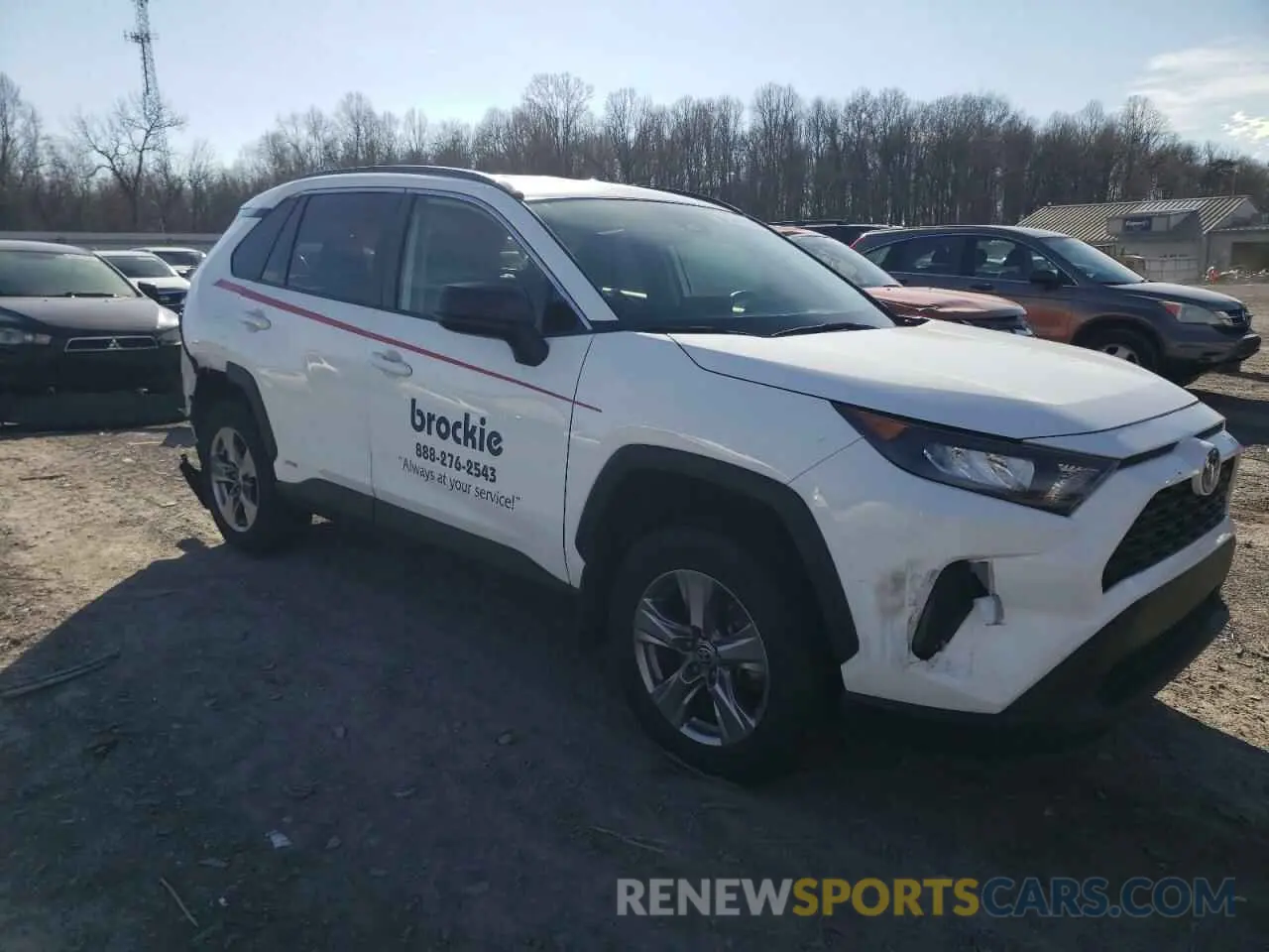 4 Фотография поврежденного автомобиля JTMLWRFV3ND141454 TOYOTA RAV4 2022