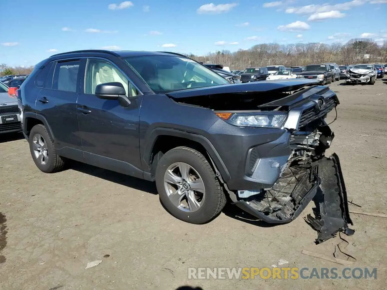 4 Фотография поврежденного автомобиля JTMLWRFV3ND155886 TOYOTA RAV4 2022