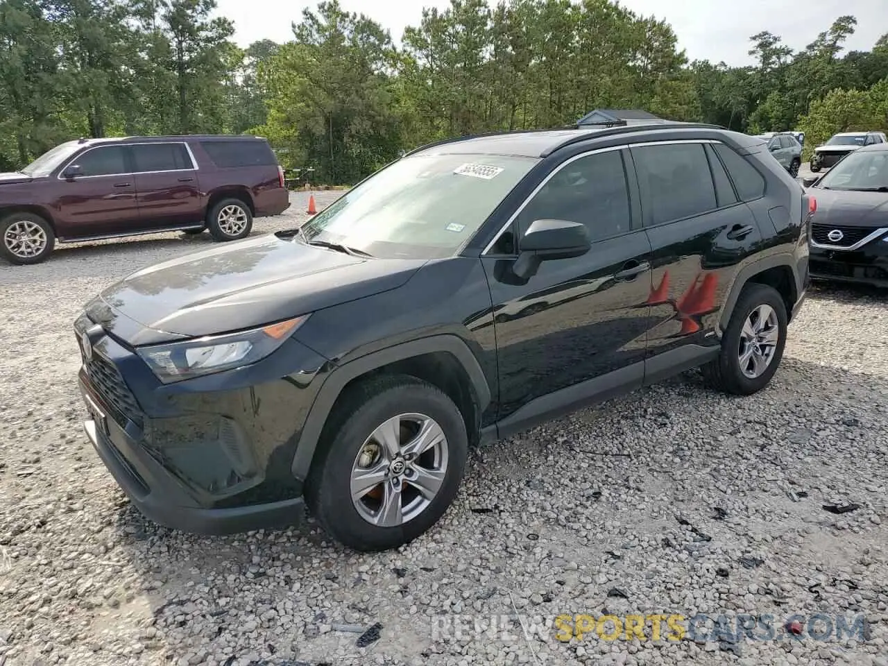 1 Photograph of a damaged car JTMLWRFV4ND565399 TOYOTA RAV4 2022