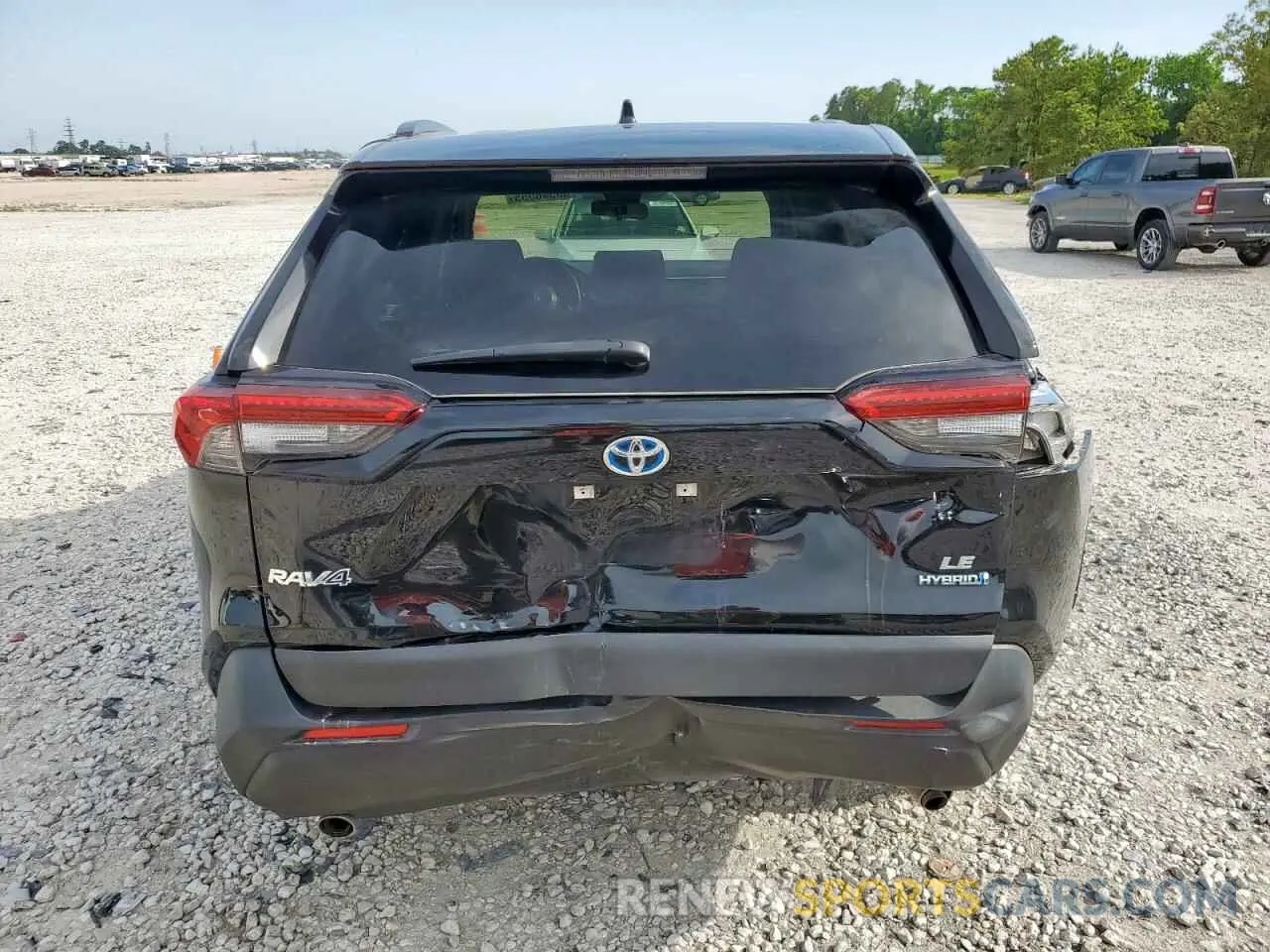 6 Photograph of a damaged car JTMLWRFV4ND565399 TOYOTA RAV4 2022