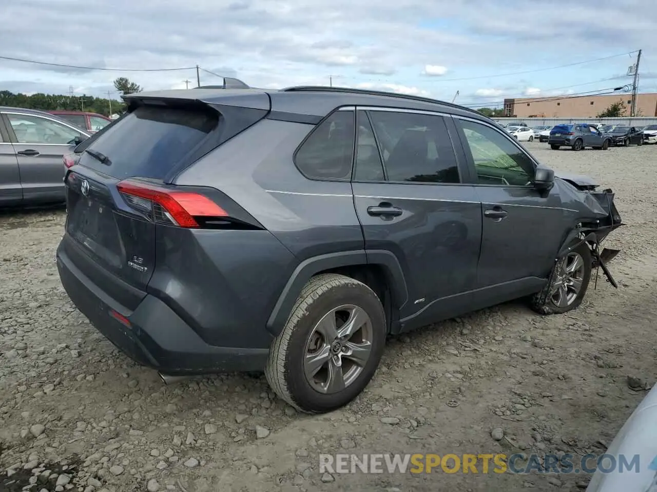 3 Photograph of a damaged car JTMLWRFV8ND158086 TOYOTA RAV4 2022