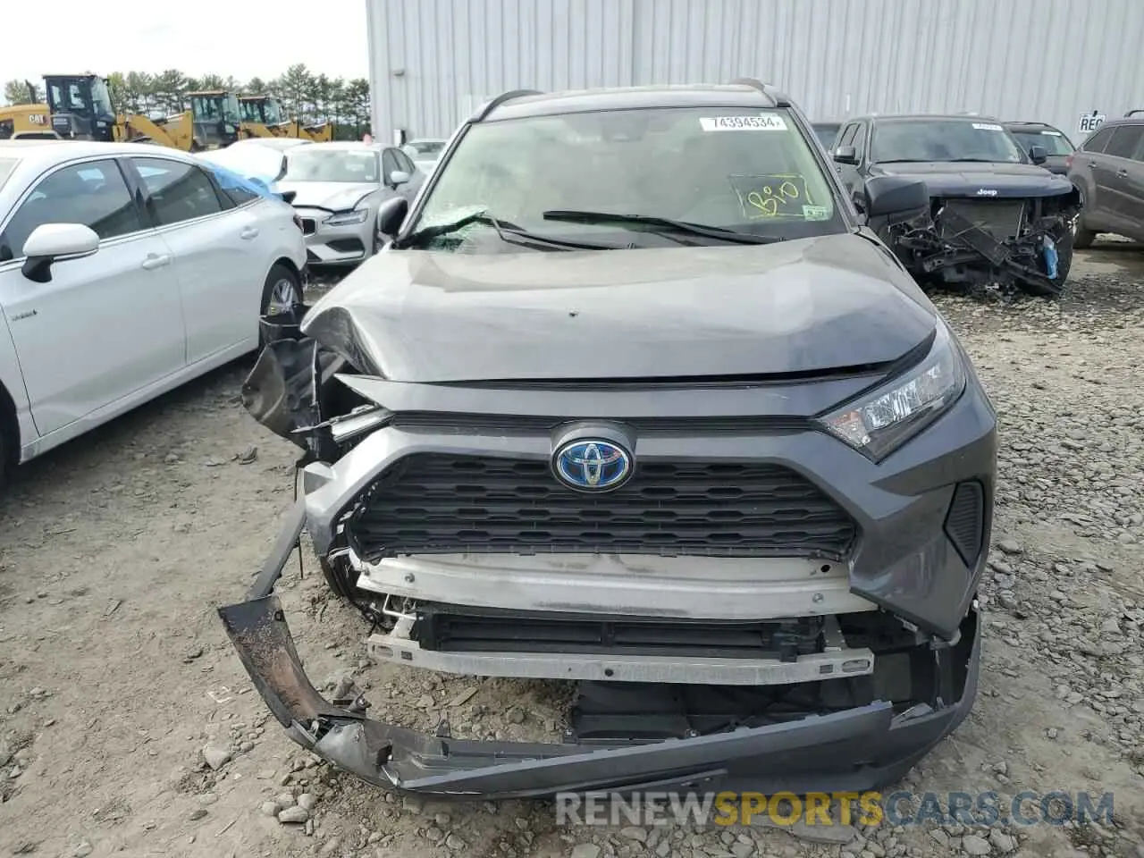 5 Photograph of a damaged car JTMLWRFV8ND158086 TOYOTA RAV4 2022