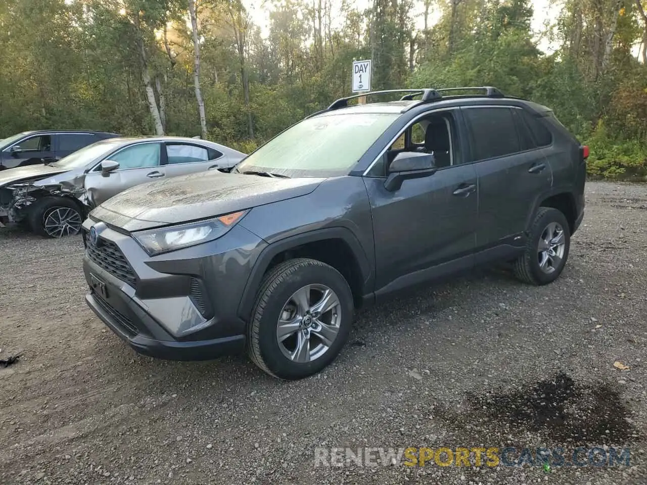 1 Photograph of a damaged car JTMLWRFV9ND151891 TOYOTA RAV4 2022