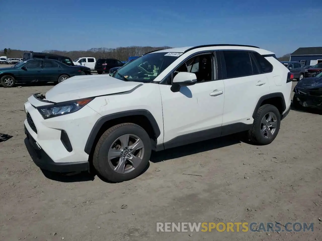 1 Photograph of a damaged car JTMMWRFV0ND162234 TOYOTA RAV4 2022