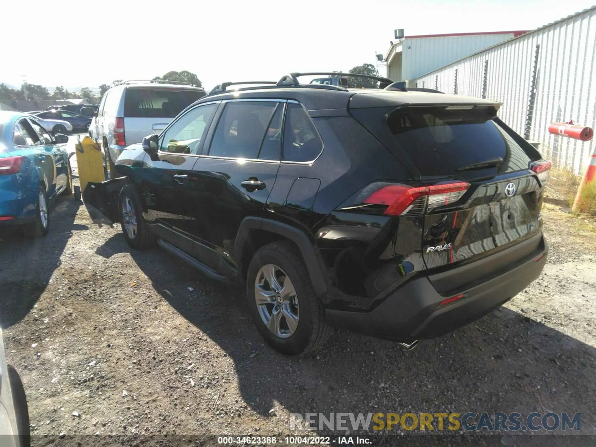 3 Фотография поврежденного автомобиля JTMRWRFV1ND154553 TOYOTA RAV4 2022