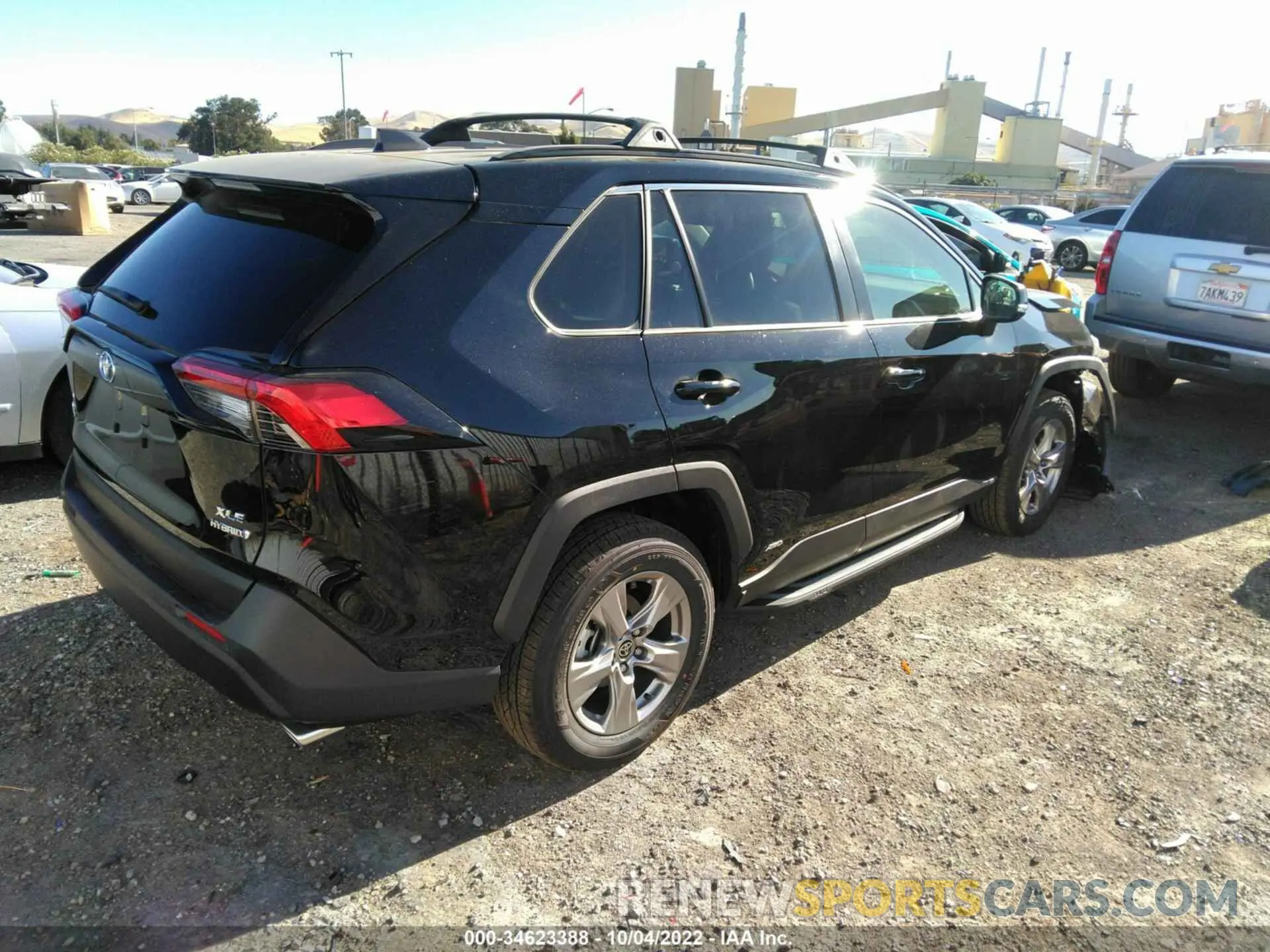 4 Фотография поврежденного автомобиля JTMRWRFV1ND154553 TOYOTA RAV4 2022
