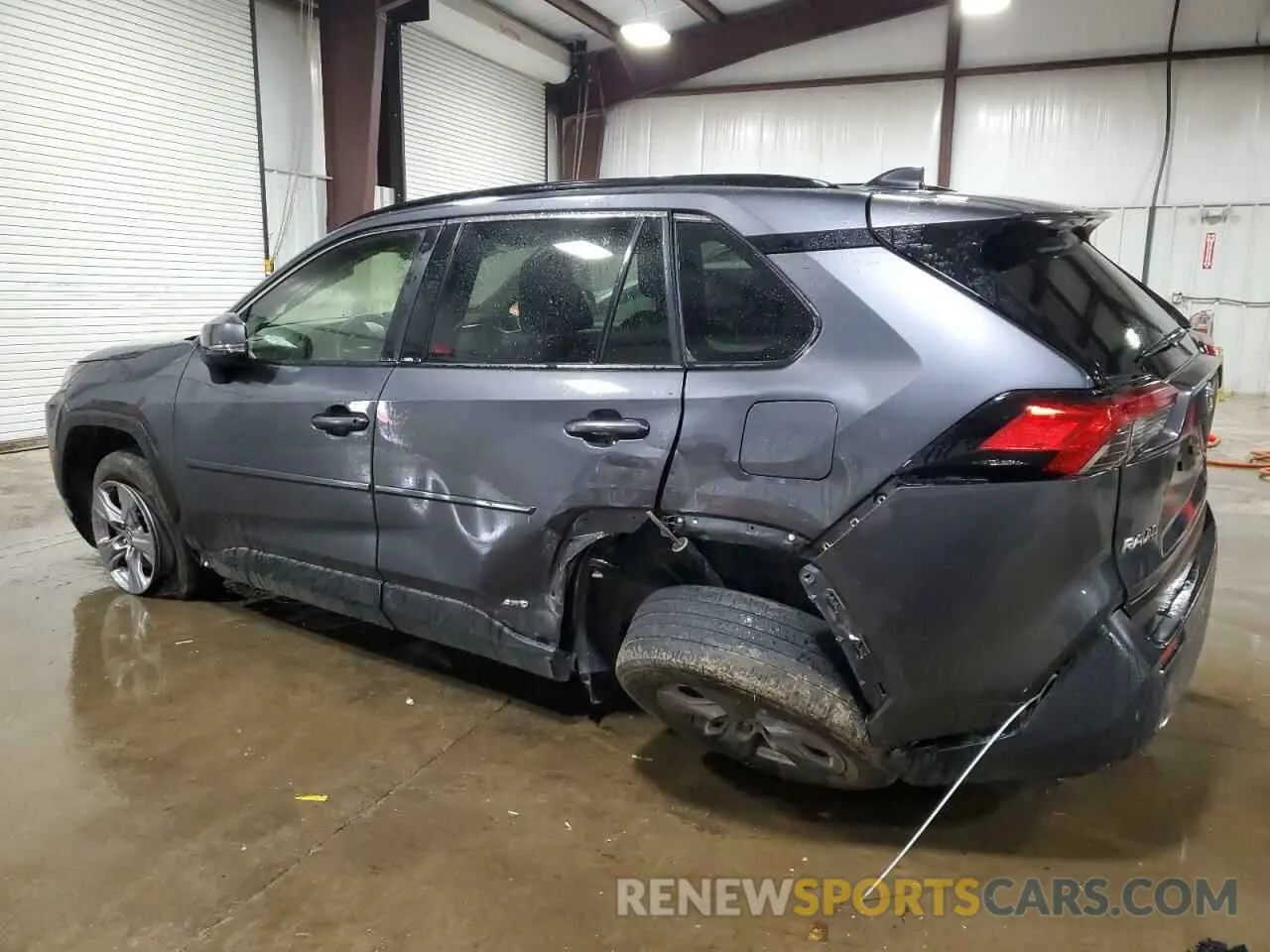 2 Photograph of a damaged car JTMRWRFV1ND567962 TOYOTA RAV4 2022
