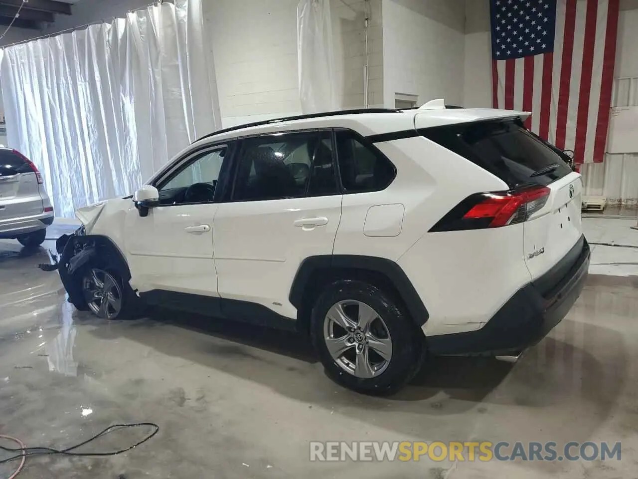 2 Photograph of a damaged car JTMRWRFV2ND155680 TOYOTA RAV4 2022