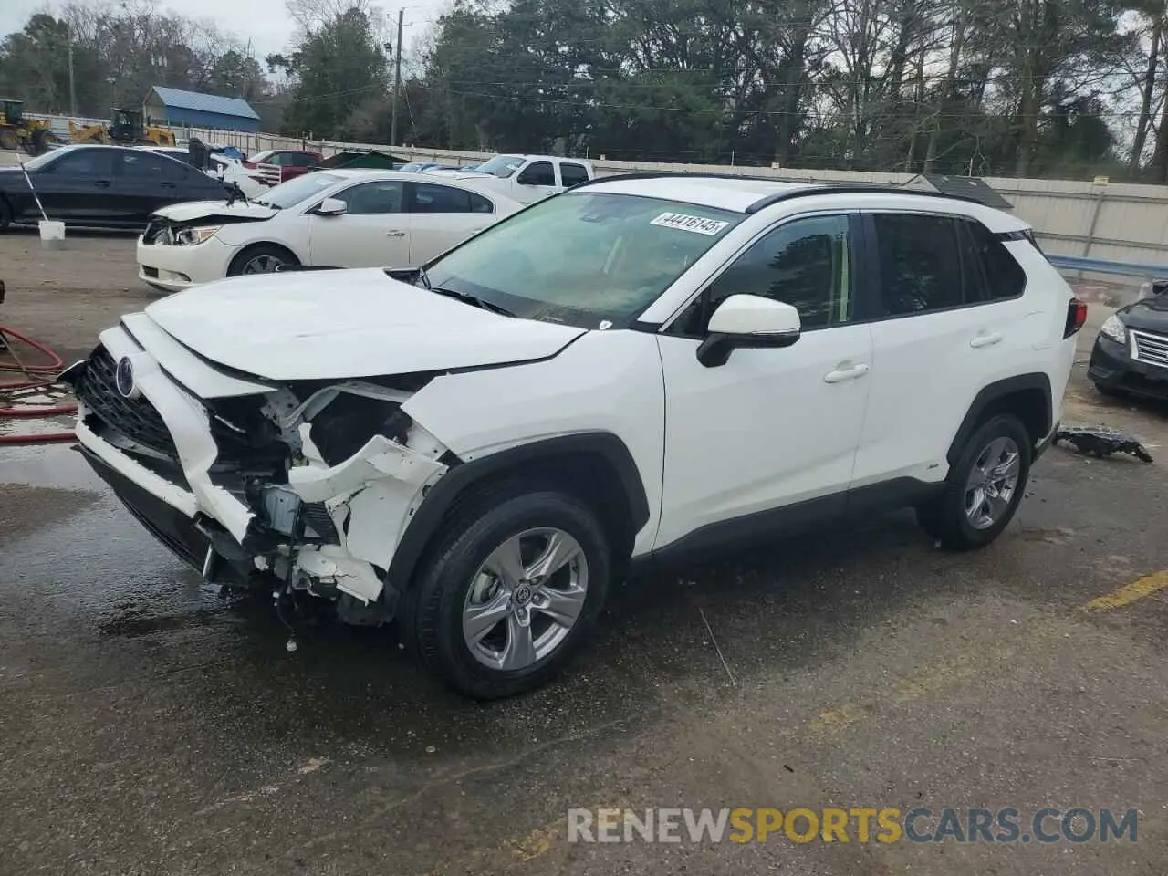 1 Photograph of a damaged car JTMRWRFV3ND154537 TOYOTA RAV4 2022