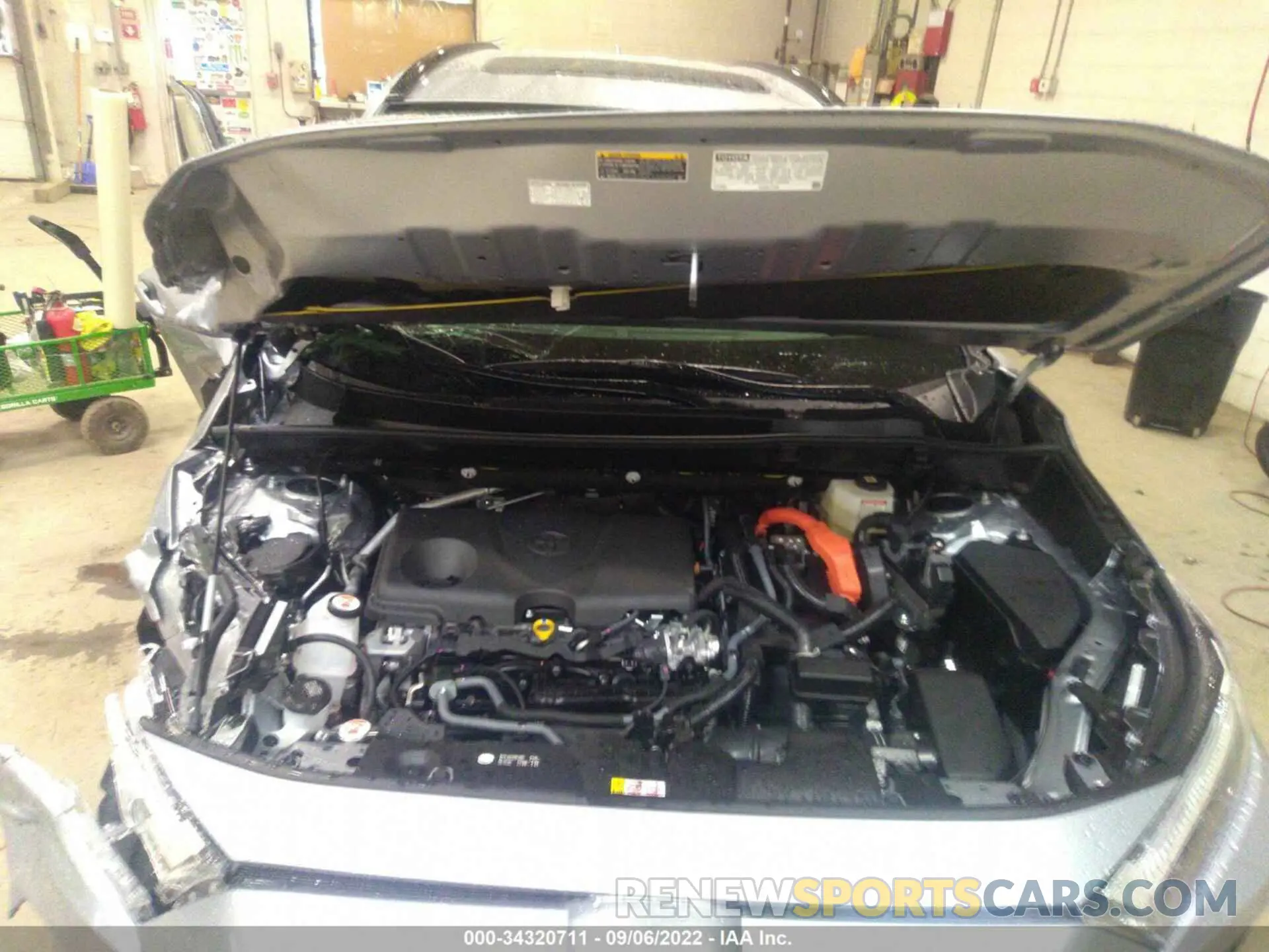 10 Фотография поврежденного автомобиля JTMRWRFV5ND567964 TOYOTA RAV4 2022