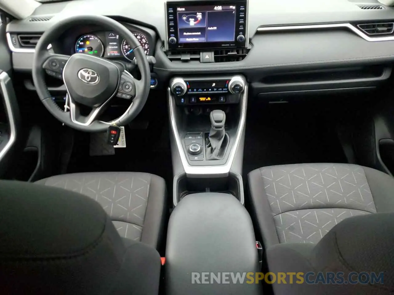 8 Фотография поврежденного автомобиля JTMRWRFV9ND569491 TOYOTA RAV4 2022