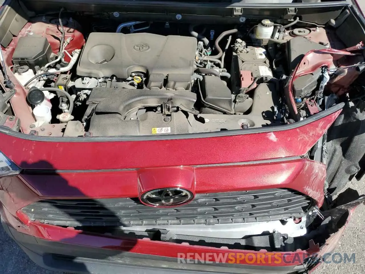 12 Photograph of a damaged car JTMW1RFV0ND095383 TOYOTA RAV4 2022