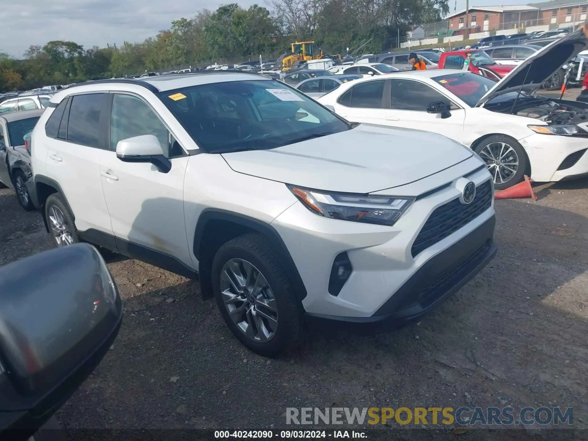 1 Photograph of a damaged car 2T3A1RFV0PW396218 TOYOTA RAV4 2023