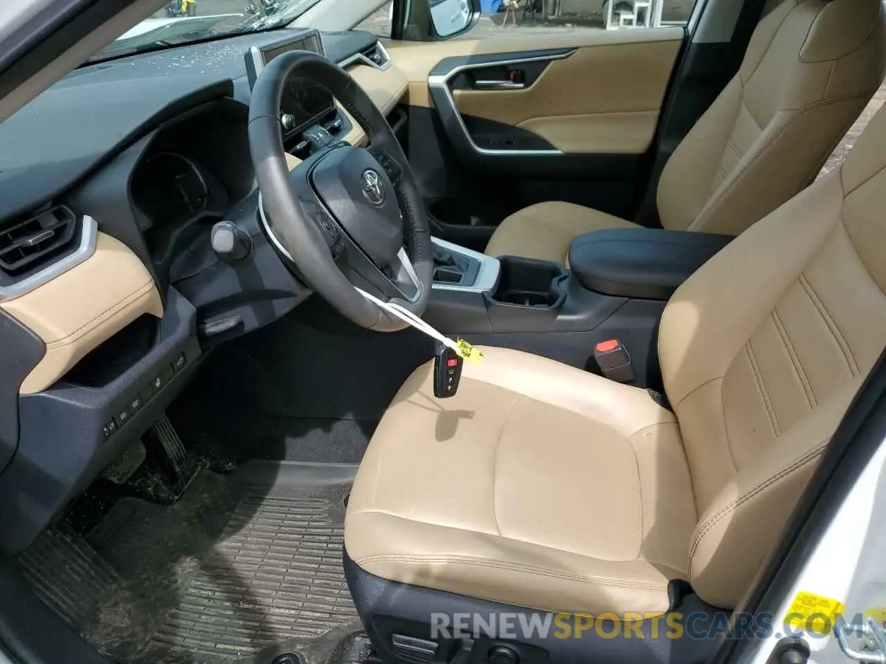 7 Фотография поврежденного автомобиля 2T3A1RFV2PW348302 TOYOTA RAV4 2023