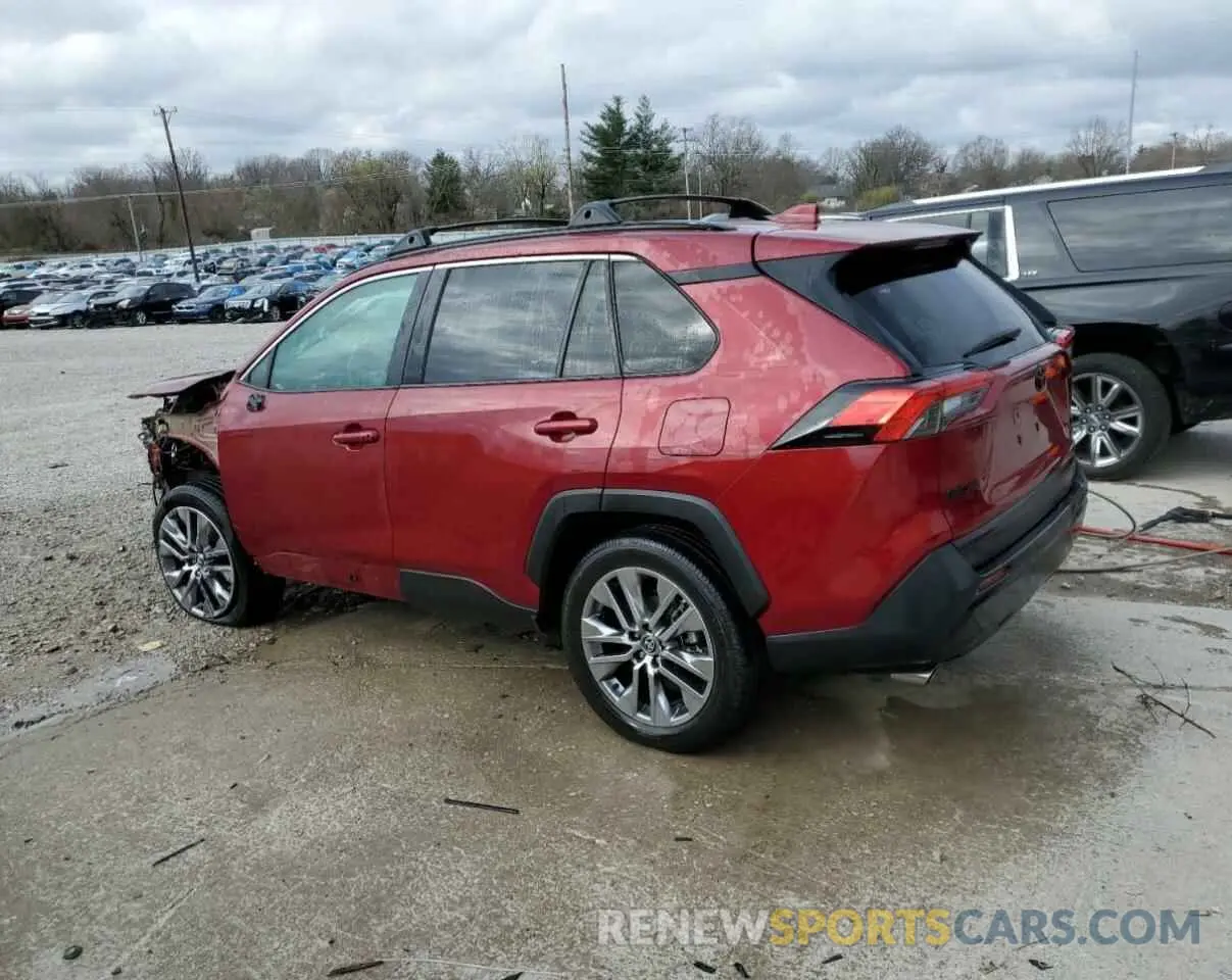 2 Photograph of a damaged car 2T3A1RFV4PW356501 TOYOTA RAV4 2023