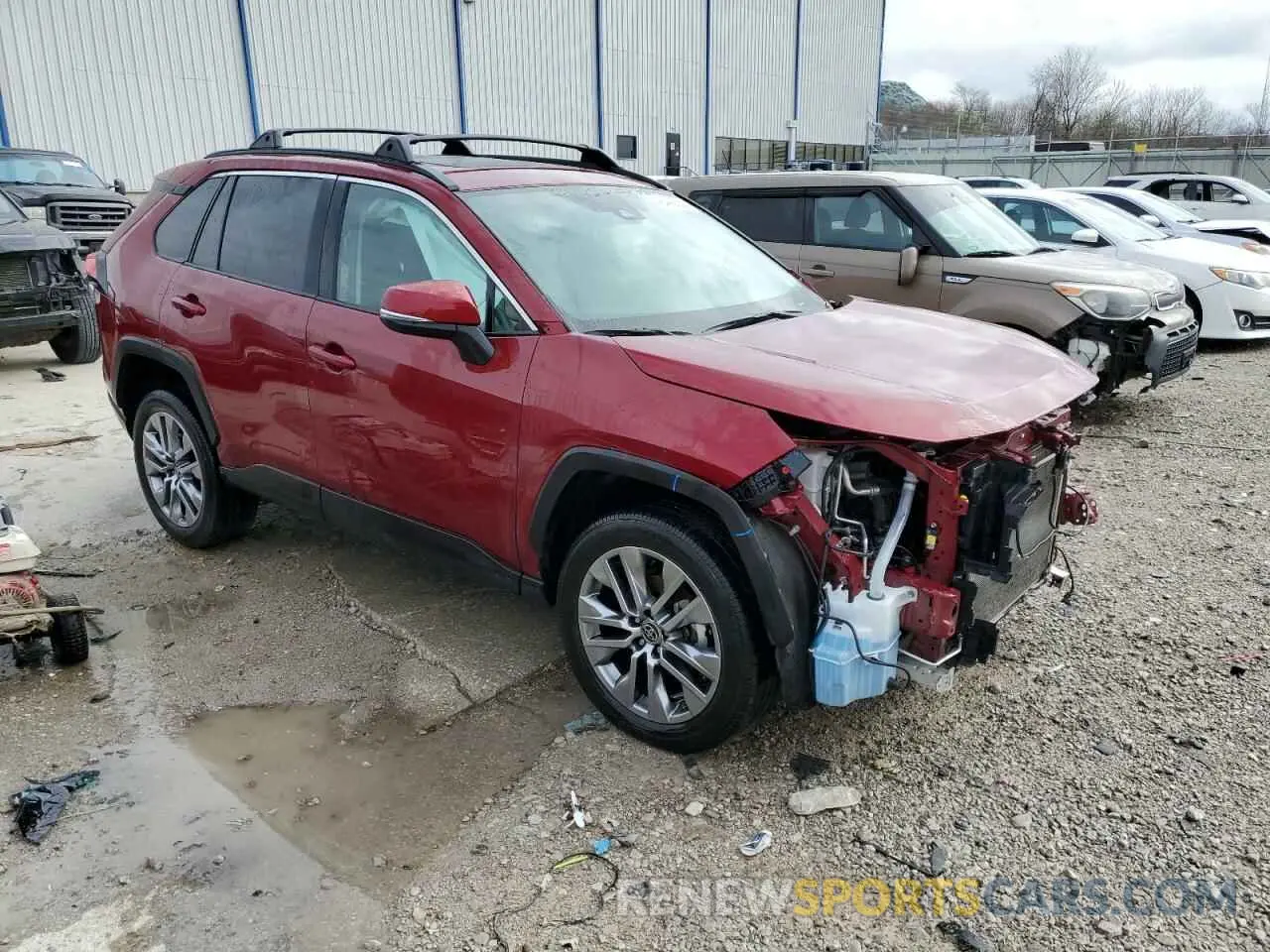 4 Photograph of a damaged car 2T3A1RFV4PW356501 TOYOTA RAV4 2023