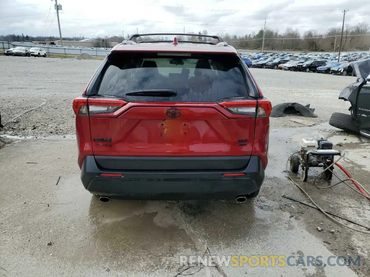 6 Photograph of a damaged car 2T3A1RFV4PW356501 TOYOTA RAV4 2023