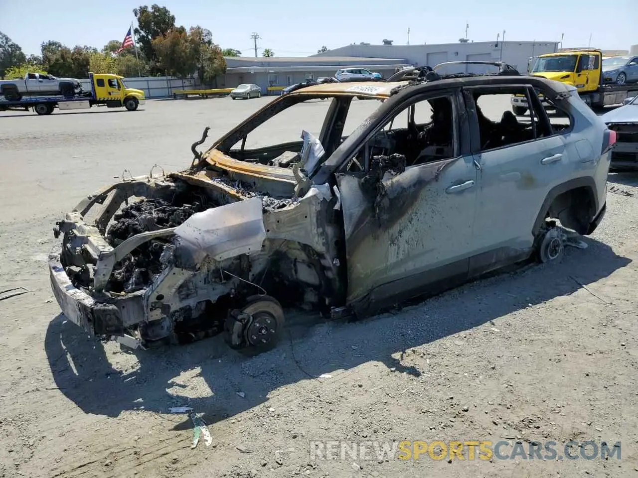 1 Photograph of a damaged car 2T3A1RFV4PW389370 TOYOTA RAV4 2023