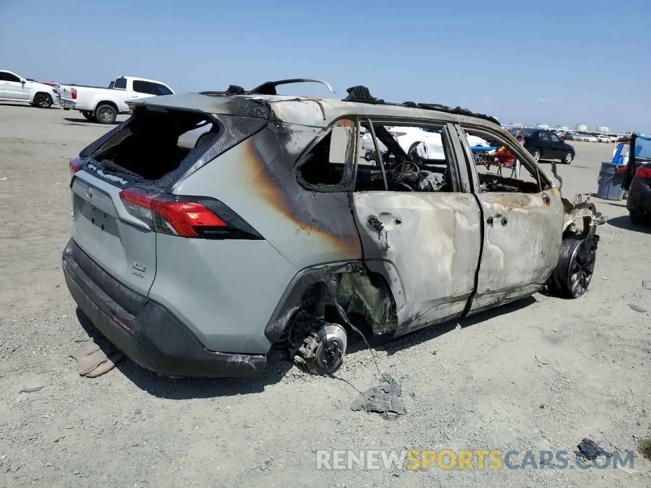3 Photograph of a damaged car 2T3A1RFV4PW389370 TOYOTA RAV4 2023