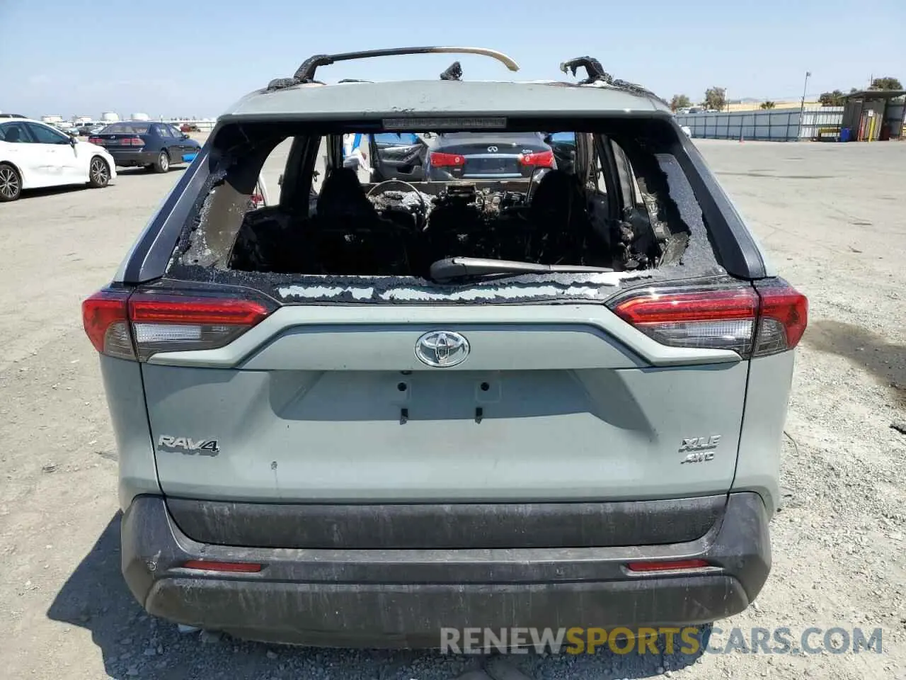 6 Photograph of a damaged car 2T3A1RFV4PW389370 TOYOTA RAV4 2023