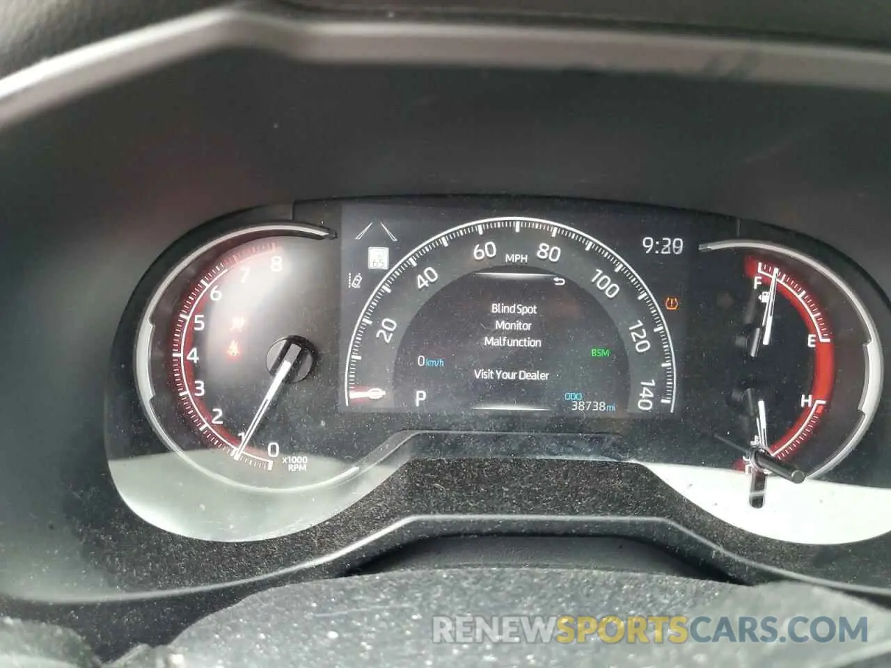 9 Фотография поврежденного автомобиля 2T3A1RFV5PW355325 TOYOTA RAV4 2023