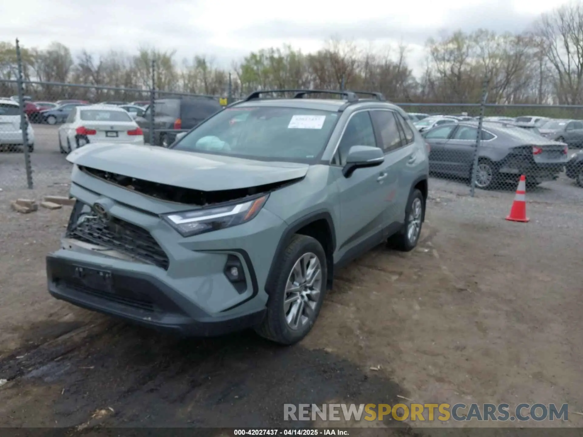 2 Photograph of a damaged car 2T3A1RFV6PW336329 TOYOTA RAV4 2023