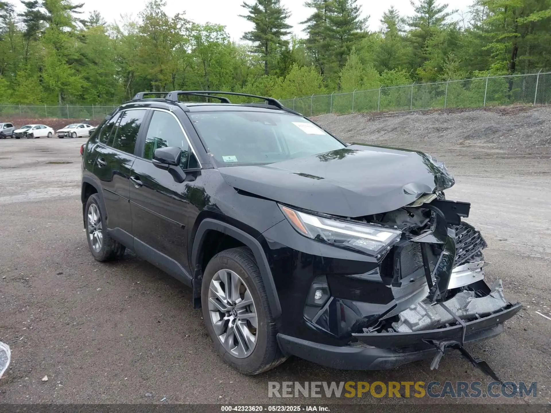 1 Photograph of a damaged car 2T3A1RFV7PC345557 TOYOTA RAV4 2023