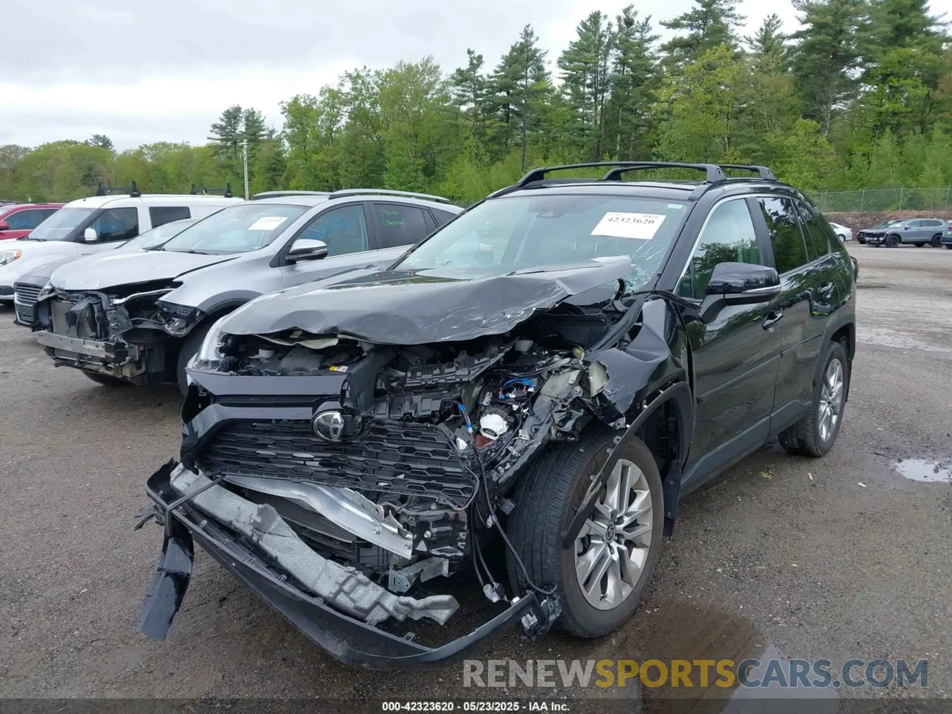 2 Photograph of a damaged car 2T3A1RFV7PC345557 TOYOTA RAV4 2023
