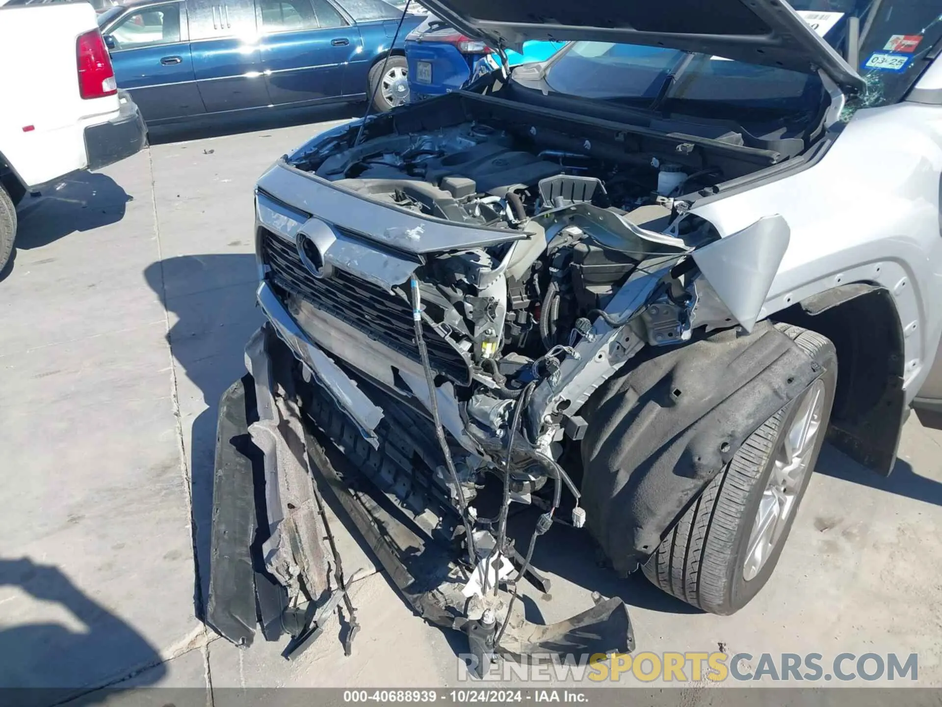 6 Фотография поврежденного автомобиля 2T3A1RFVXPW361055 TOYOTA RAV4 2023