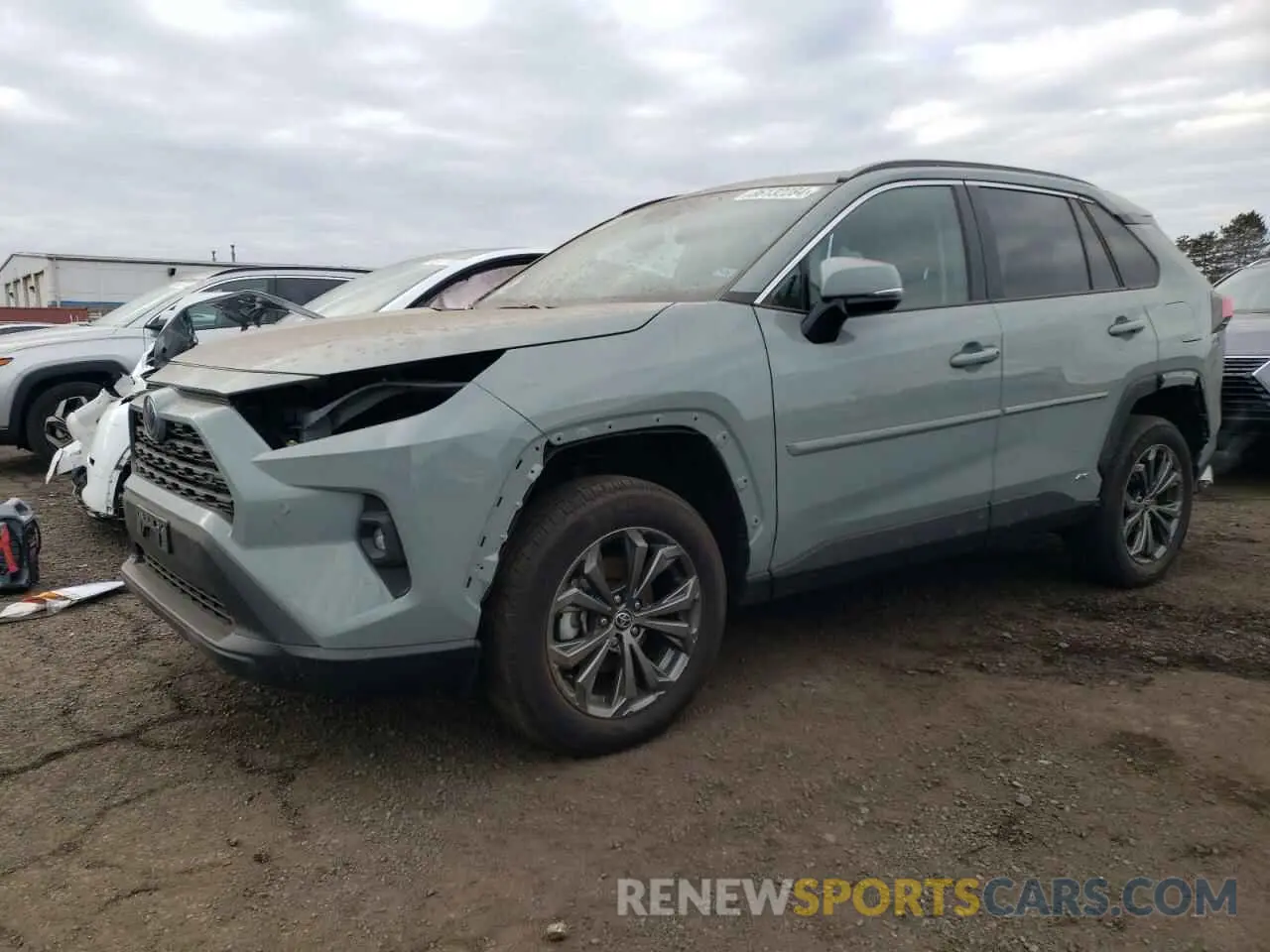 1 Photograph of a damaged car 2T3B6RFV0PW042561 TOYOTA RAV4 2023