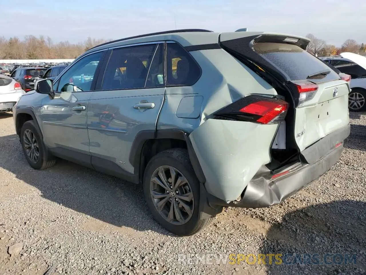 2 Photograph of a damaged car 2T3B6RFV1PW043296 TOYOTA RAV4 2023