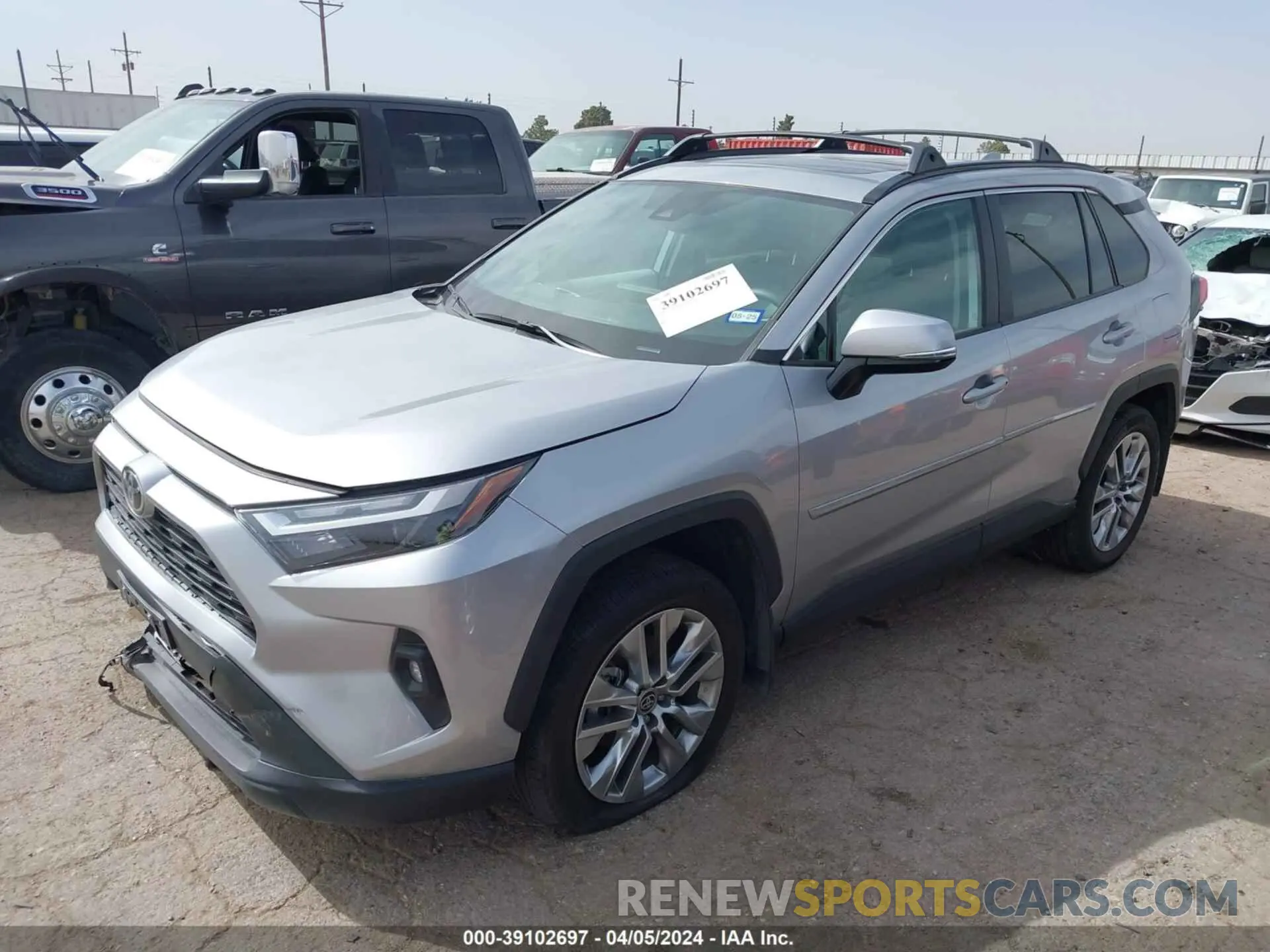 2 Фотография поврежденного автомобиля 2T3C1RFV1PC230347 TOYOTA RAV4 2023