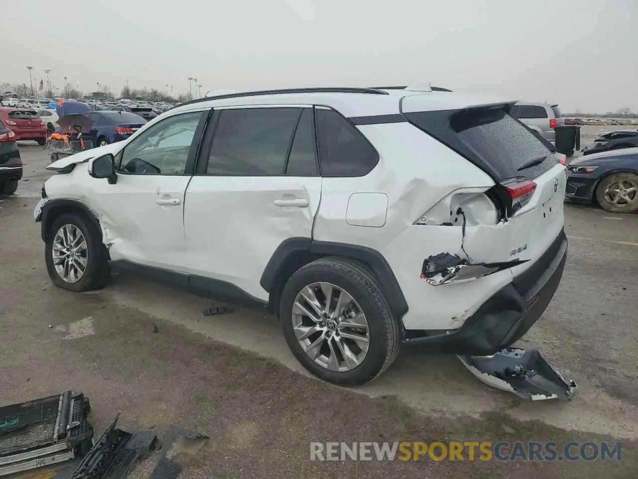 2 Фотография поврежденного автомобиля 2T3C1RFV1PW285251 TOYOTA RAV4 2023