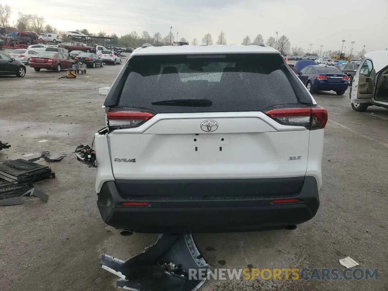6 Фотография поврежденного автомобиля 2T3C1RFV1PW285251 TOYOTA RAV4 2023