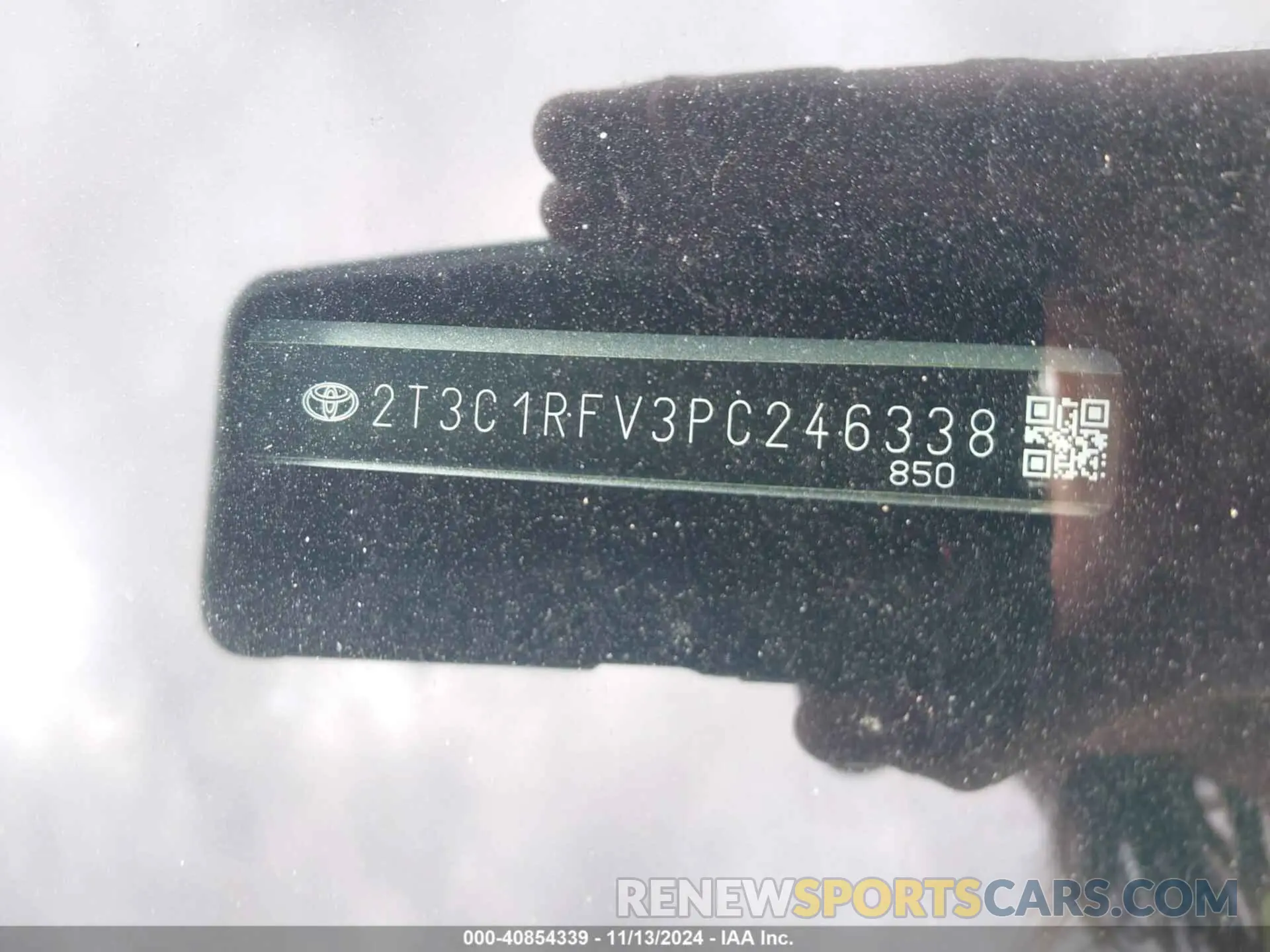 9 Фотография поврежденного автомобиля 2T3C1RFV3PC246338 TOYOTA RAV4 2023