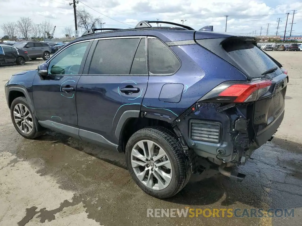 2 Photograph of a damaged car 2T3C1RFV3PW273585 TOYOTA RAV4 2023