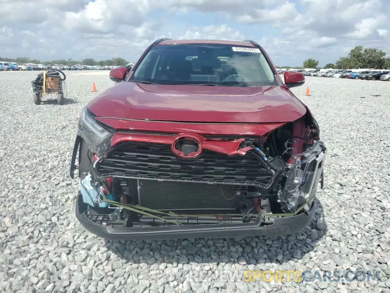 5 Photograph of a damaged car 2T3C1RFV3PW285008 TOYOTA RAV4 2023