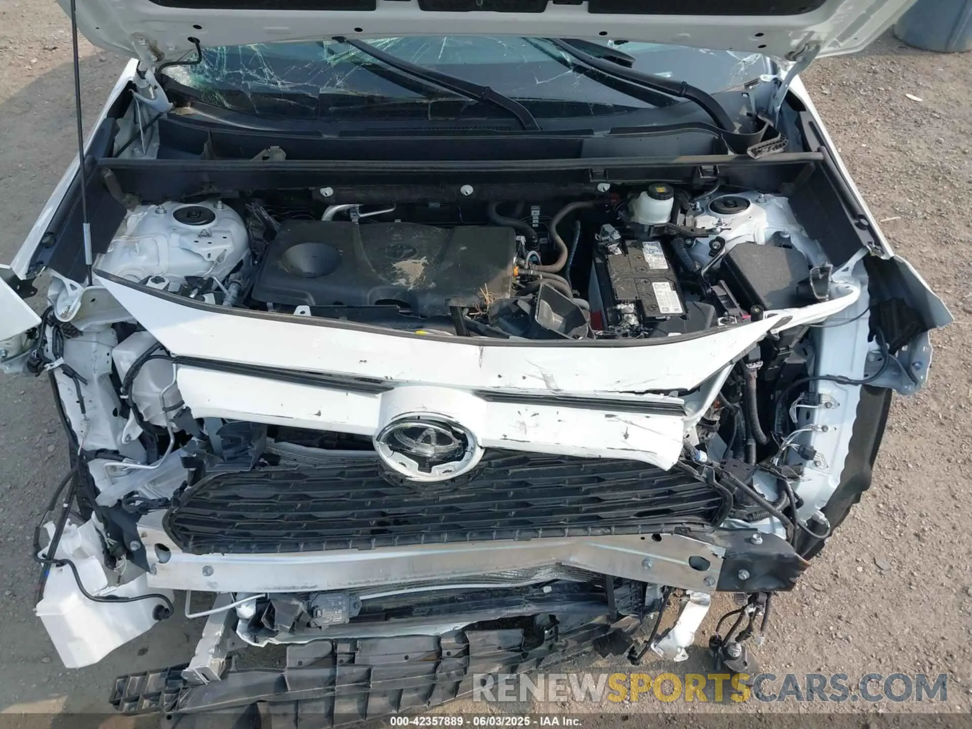 10 Фотография поврежденного автомобиля 2T3C1RFV3PW286465 TOYOTA RAV4 2023