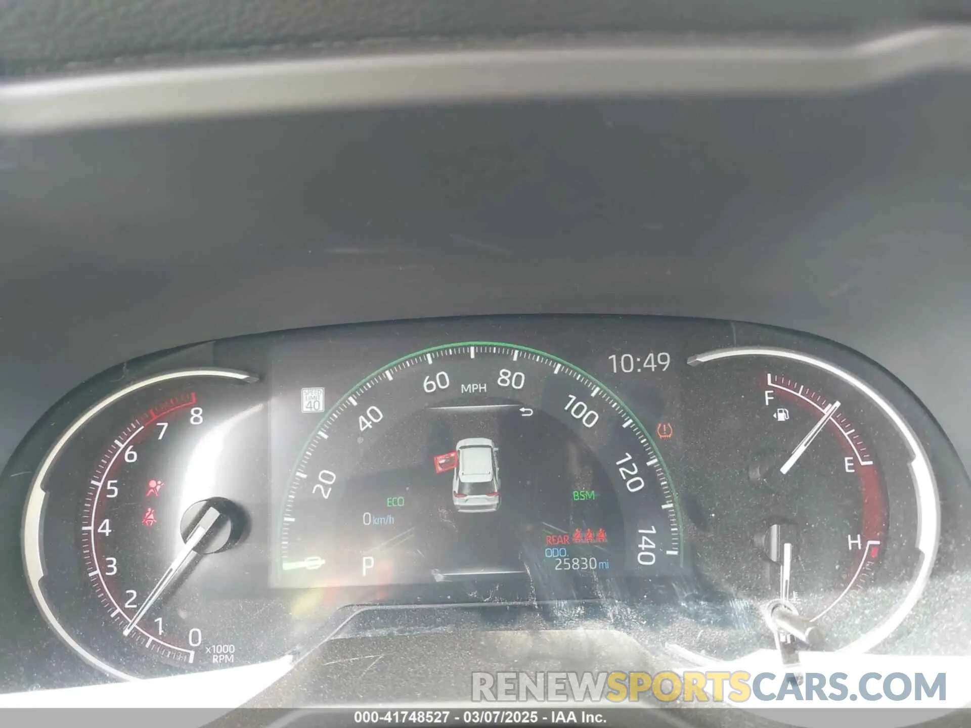 7 Фотография поврежденного автомобиля 2T3C1RFV3PW298213 TOYOTA RAV4 2023