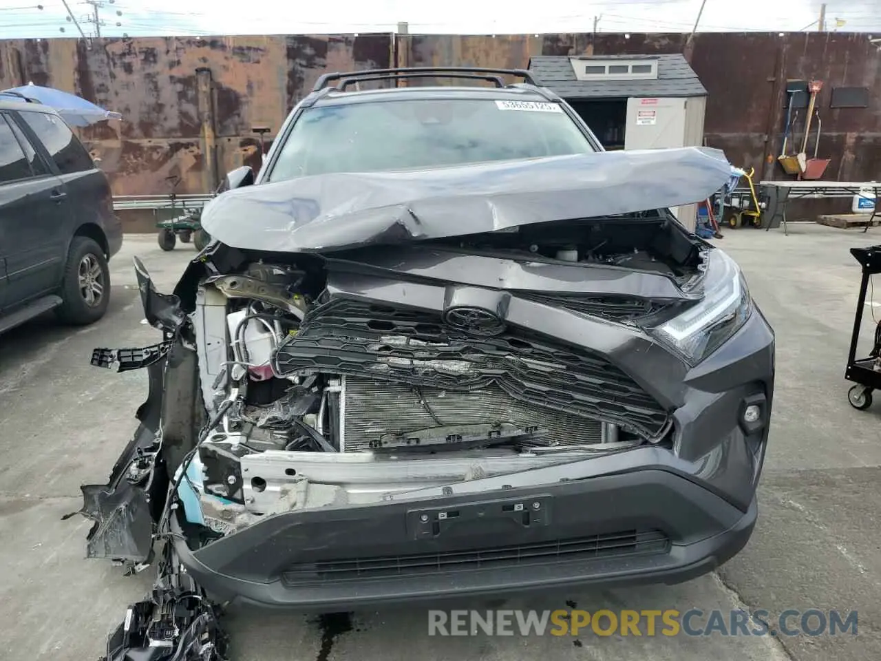 5 Фотография поврежденного автомобиля 2T3C1RFV3PW298986 TOYOTA RAV4 2023